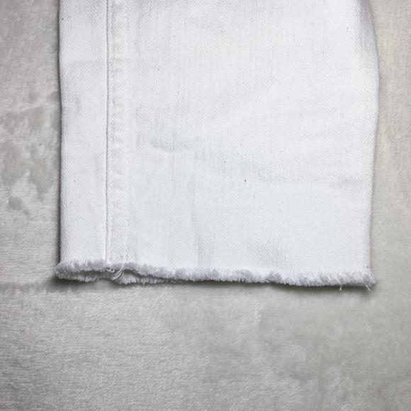 NWT White Distressed Skinny Jeans- H&M Divide - Picture 6 of 8